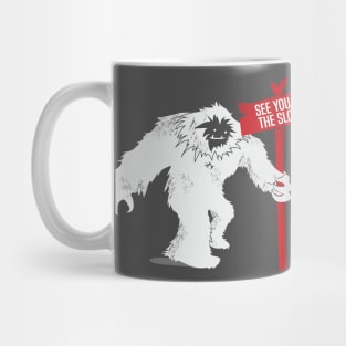 SEE YOU ON THE SLOPES Abominable Snowman Mug